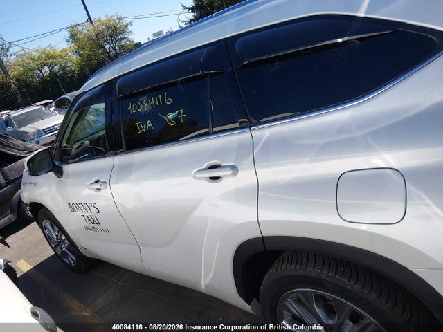 5TDXBRCH0NS071332 Toyota Highlander Hybrid Limited/hybrid Platinum