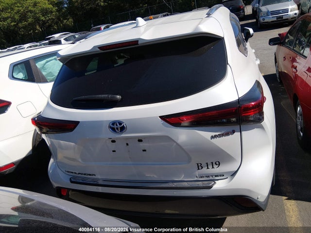 5TDXBRCH0NS071332 Toyota Highlander Hybrid Limited/hybrid Platinum