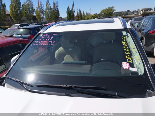 5TDXBRCH0NS071332 Toyota Highlander Hybrid Limited/hybrid Platinum