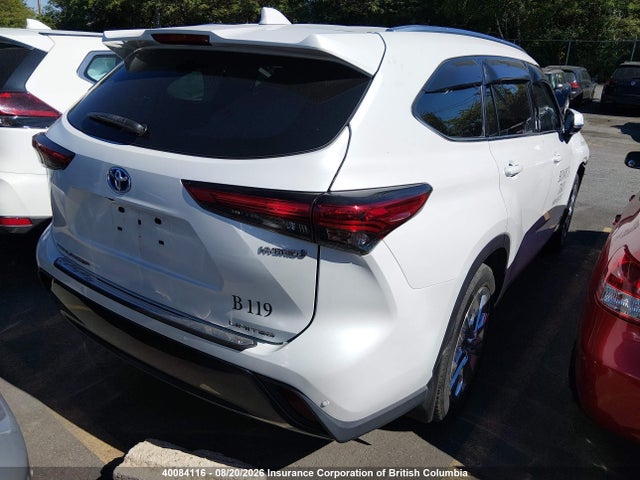 5TDXBRCH0NS071332 Toyota Highlander Hybrid Limited/hybrid Platinum