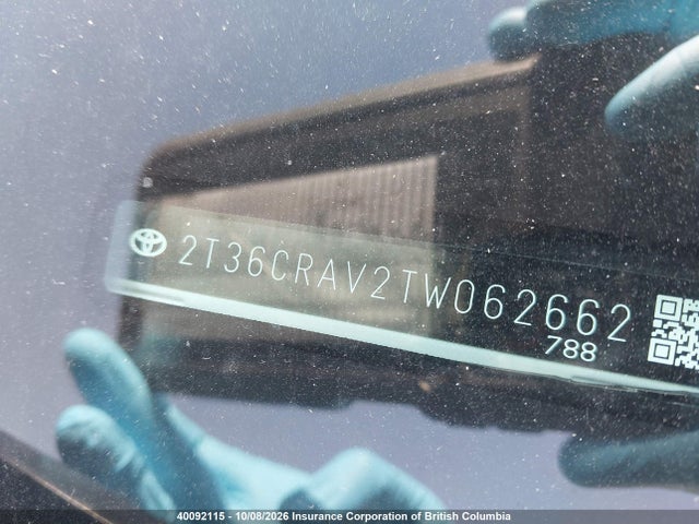 2026 Toyota Rav4 მანქანა იყიდება აუქციონზე, vin: 2T36CRAV2TW062662, აუქციონის ნომერი: 40092115