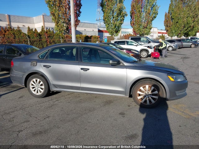 Продажа на аукционе авто 2013 Volkswagen Passat S, vin: 1VWAH7A39DC004192, номер лота: 40092118