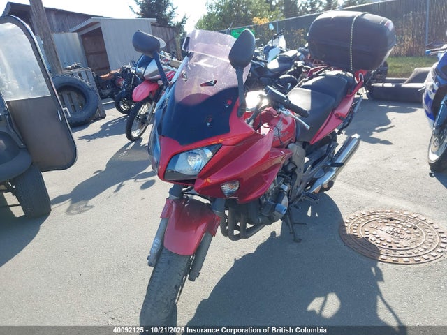 40092125 :رقم المزاد ، ZDCSC58219F360352 vin ، 2009 Honda Cbf 1000 مزاد بيع