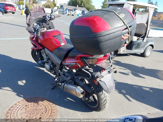 40092125 :رقم المزاد ، ZDCSC58219F360352 vin ، 2009 Honda Cbf 1000 مزاد بيع