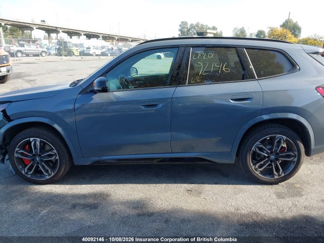 40092146 :رقم المزاد ، WBX73EF03S5235401 vin ، 2025 Bmw X1 مزاد بيع