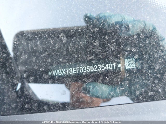 40092146 :رقم المزاد ، WBX73EF03S5235401 vin ، 2025 Bmw X1 مزاد بيع