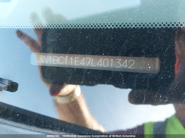 Aukcja sprzedaży 2007 Nissan Versa, vin: 3N1BC11E47L401342, numer aukcji: 40092162