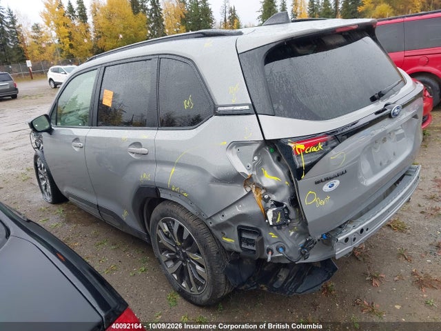 40092164 :رقم المزاد ، JF2SLDTC7SH407588 vin ، 2025 Subaru Forester Touring مزاد بيع