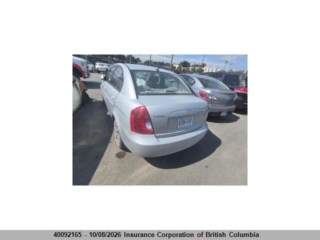Продаж на аукціоні авто 2008 Hyundai Accent Gls, vin: KMHCN45C78U197516, номер лоту: 40092165