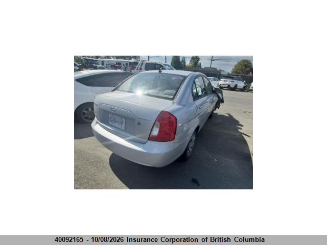 Продаж на аукціоні авто 2008 Hyundai Accent Gls, vin: KMHCN45C78U197516, номер лоту: 40092165