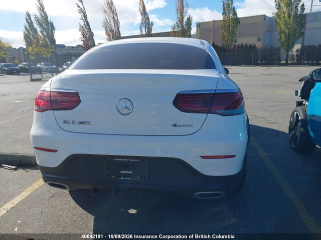 40092191 :رقم المزاد ، W1N0J8EB2NG086165 vin ، 2022 Mercedes-benz Glc Coupe 300 4matic مزاد بيع