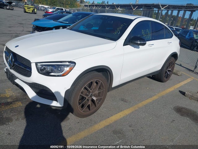 40092191 :رقم المزاد ، W1N0J8EB2NG086165 vin ، 2022 Mercedes-benz Glc Coupe 300 4matic مزاد بيع