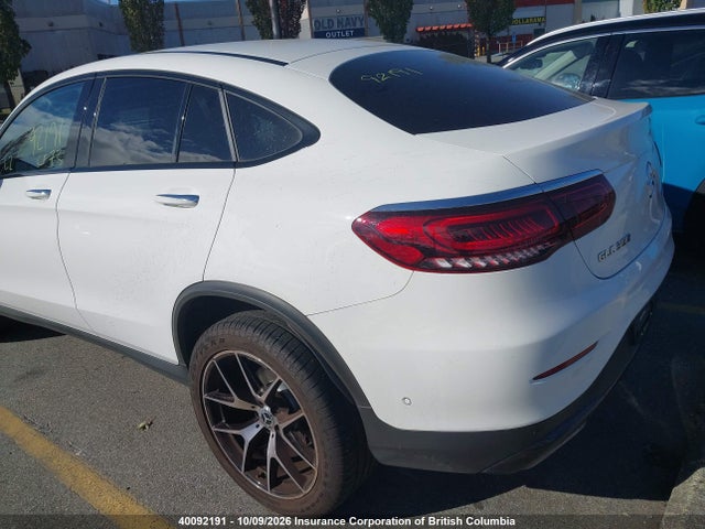 40092191 :رقم المزاد ، W1N0J8EB2NG086165 vin ، 2022 Mercedes-benz Glc Coupe 300 4matic مزاد بيع