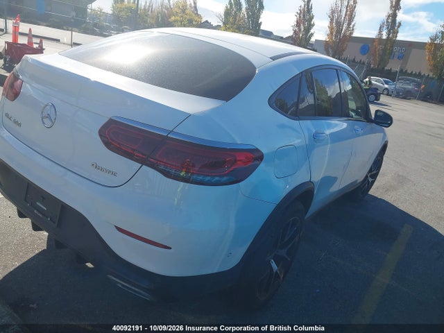 40092191 :رقم المزاد ، W1N0J8EB2NG086165 vin ، 2022 Mercedes-benz Glc Coupe 300 4matic مزاد بيع
