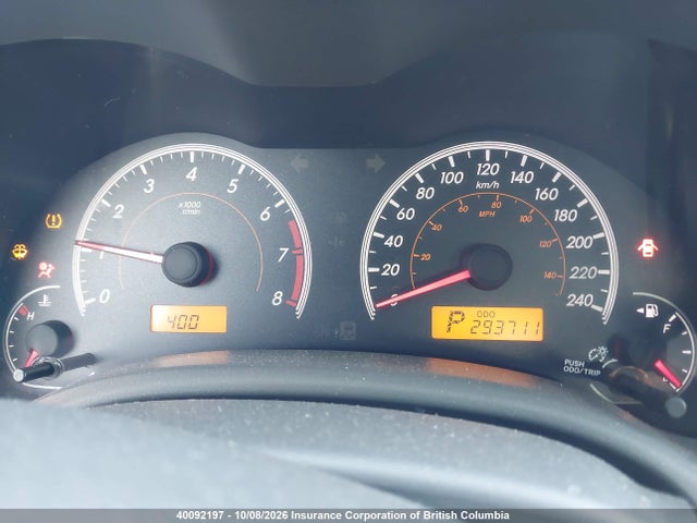 Aukcja sprzedaży 2009 Toyota Corolla Le, vin: 2T1BU40EX9C083049, numer aukcji: 40092197