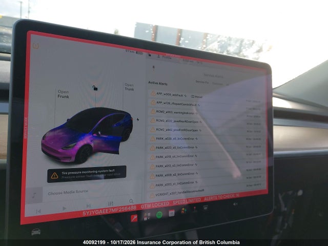 Tesla Model Y 2021 5YJYGAEE7MF256488 Image 7