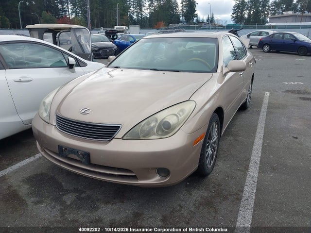 40092202 :رقم المزاد ، JTHBA30G955076250 vin ، 2005 Lexus Es330 مزاد بيع