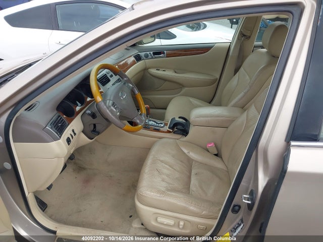 40092202 :رقم المزاد ، JTHBA30G955076250 vin ، 2005 Lexus Es330 مزاد بيع