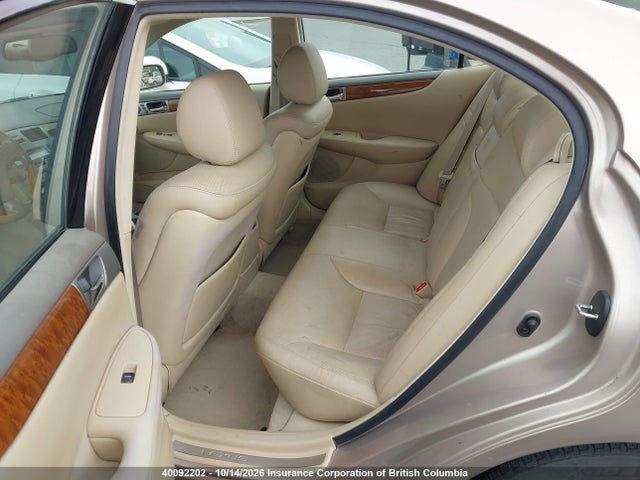 40092202 :رقم المزاد ، JTHBA30G955076250 vin ، 2005 Lexus Es330 مزاد بيع