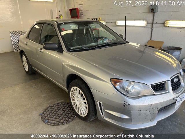 Продажа на аукционе авто 2006 Subaru Impreza 2.5i, vin: JF1GD67646H517852, номер лота: 40092204