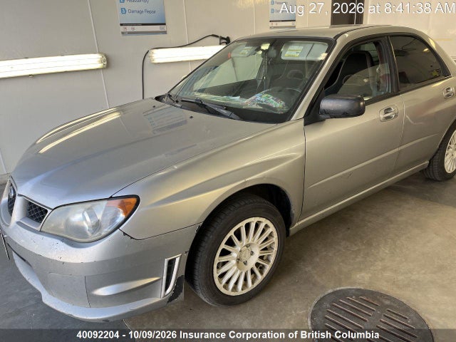 2006 Subaru Impreza 2.5i მანქანა იყიდება აუქციონზე, vin: JF1GD67646H517852, აუქციონის ნომერი: 40092204