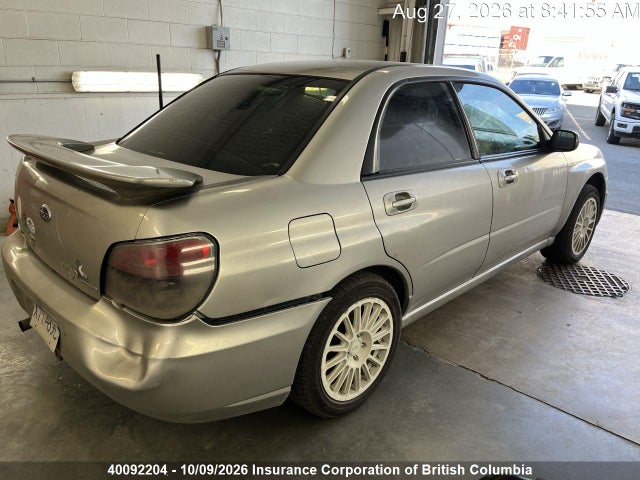 2006 Subaru Impreza 2.5i მანქანა იყიდება აუქციონზე, vin: JF1GD67646H517852, აუქციონის ნომერი: 40092204