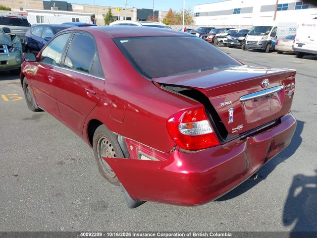 Aukcja sprzedaży 2003 Toyota Camry, vin: JTDBE32K530213492, numer aukcji: 40092209
