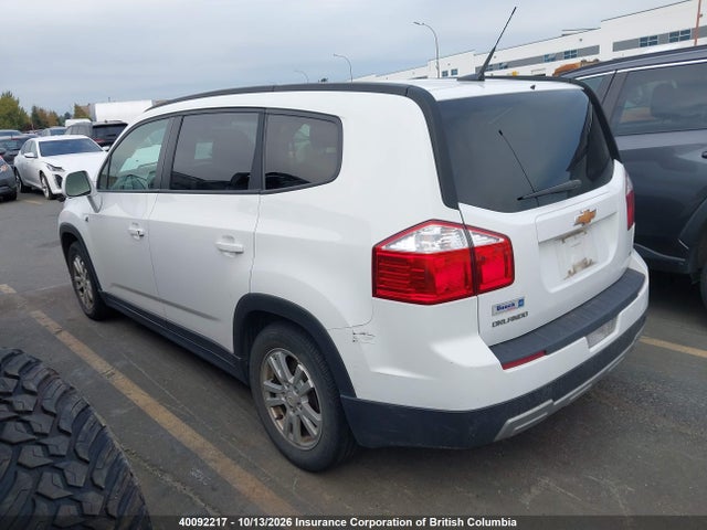 Aukcja sprzedaży 2012 Chevrolet Orlando Lt, vin: KL77P2EM5CK601783, numer aukcji: 40092217