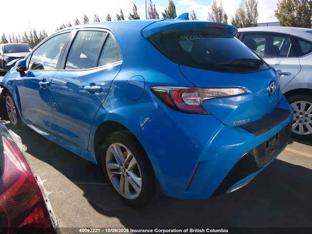 40092221 :رقم المزاد ، JTNK4RBE7L3095827 vin ، 2020 Toyota Corolla Se/xse مزاد بيع