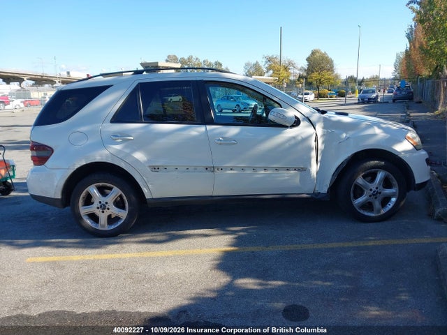 Aukcja sprzedaży 2008 Mercedes-benz Ml 350 4matic, vin: 4JGBB86EX8A381295, numer aukcji: 40092227
