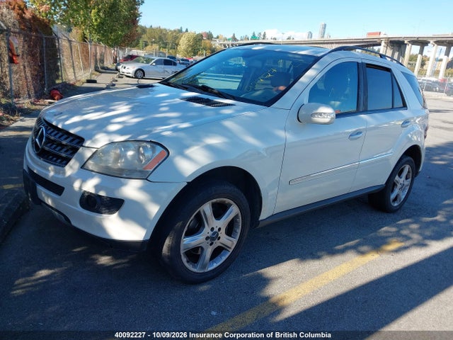 Aukcja sprzedaży 2008 Mercedes-benz Ml 350 4matic, vin: 4JGBB86EX8A381295, numer aukcji: 40092227