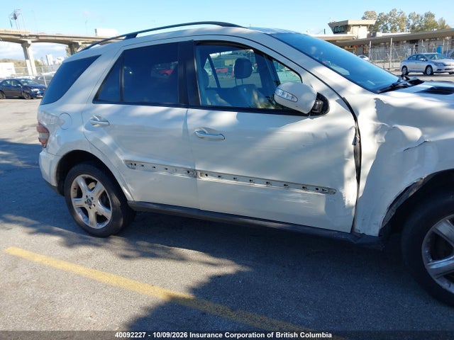 Aukcja sprzedaży 2008 Mercedes-benz Ml 350 4matic, vin: 4JGBB86EX8A381295, numer aukcji: 40092227