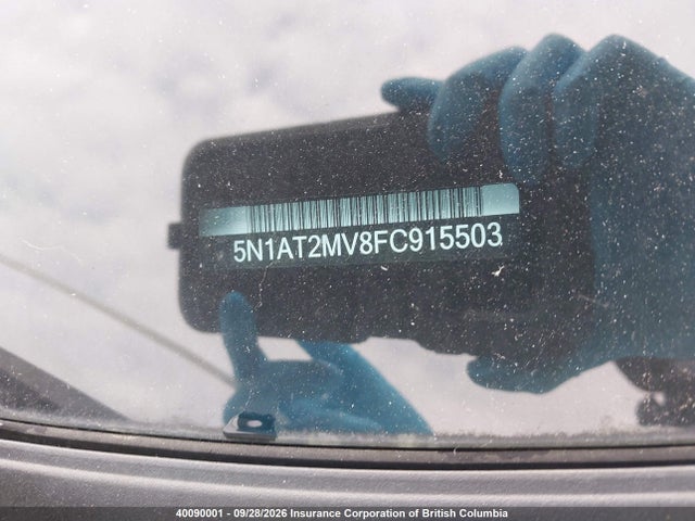 Aukcja sprzedaży 2015 Nissan Rogue S/sl/sv, vin: 5N1AT2MV8FC915503, numer aukcji: 40090001