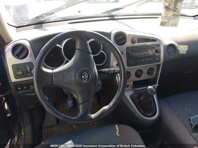 40091125 :رقم المزاد ، 2T1KR32E75C851153 vin ، 2005 Toyota Corolla Matrix Xr مزاد بيع