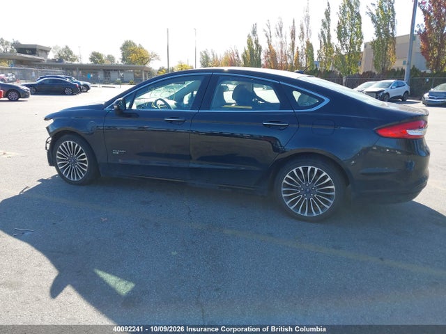 2017 Ford Fusion Se Phev მანქანა იყიდება აუქციონზე, vin: 3FA6P0PU1HR169119, აუქციონის ნომერი: 40092241