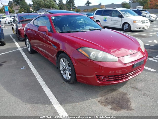 40092244 :رقم المزاد ، KMHHM65D27U247542 vin ، 2007 Hyundai Tiburon Gs مزاد بيع