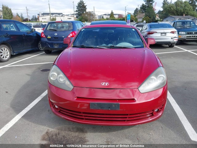 40092244 :رقم المزاد ، KMHHM65D27U247542 vin ، 2007 Hyundai Tiburon Gs مزاد بيع