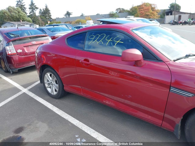 40092244 :رقم المزاد ، KMHHM65D27U247542 vin ، 2007 Hyundai Tiburon Gs مزاد بيع