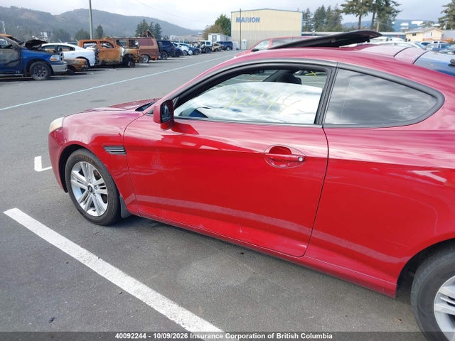 40092244 :رقم المزاد ، KMHHM65D27U247542 vin ، 2007 Hyundai Tiburon Gs مزاد بيع