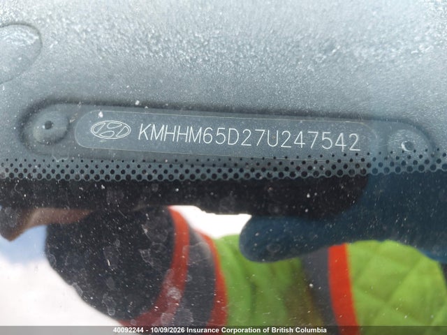 40092244 :رقم المزاد ، KMHHM65D27U247542 vin ، 2007 Hyundai Tiburon Gs مزاد بيع