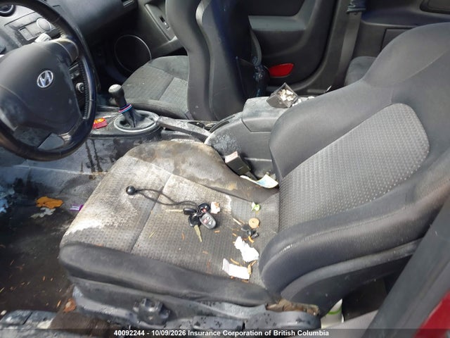 40092244 :رقم المزاد ، KMHHM65D27U247542 vin ، 2007 Hyundai Tiburon Gs مزاد بيع