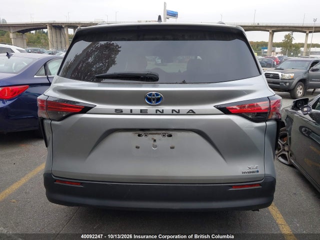 Aukcja sprzedaży 2022 Toyota Sienna Xle 8-passenger, vin: 5TDGRKEC6NS090665, numer aukcji: 40092247