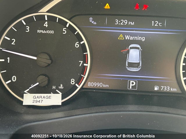 5N1AZ2MS5KN124087 Nissan Murano S/sl/sv/platinum