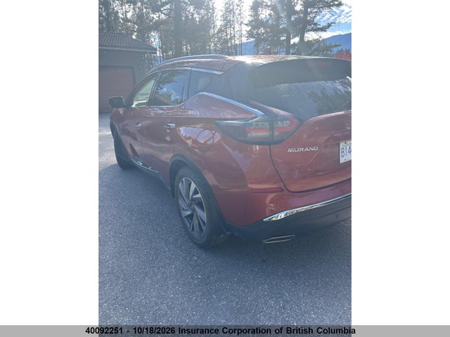 5N1AZ2MS5KN124087 Nissan Murano S/sl/sv/platinum