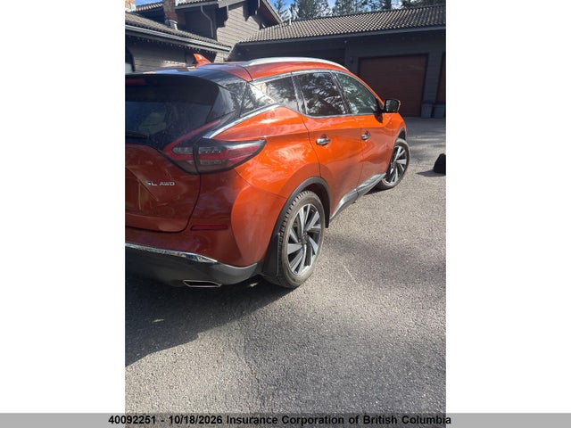 5N1AZ2MS5KN124087 Nissan Murano S/sl/sv/platinum