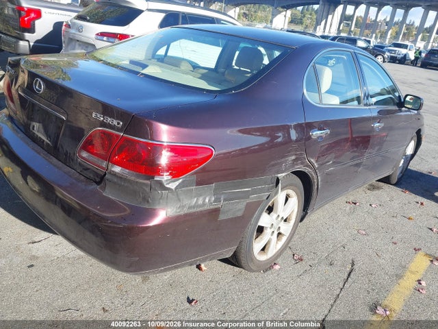 Auction sale of the 2005 Lexus Es330, vin: JTHBA30G055065685, lot number: 40092263