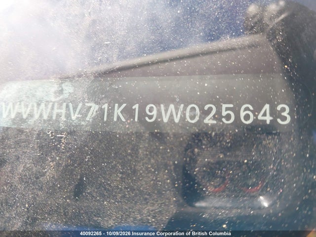 Продажа на аукционе авто 2009 Volkswagen Gti, vin: WVWHV71K19W025643, номер лота: 40092265