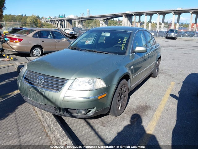 Продажа на аукционе авто 2003 Volkswagen Passat Gls, vin: WVWPD63B23P456421, номер лота: 40092269