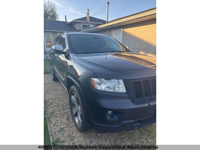 40092272 :رقم المزاد ، 1J4RR6GT0BC618981 vin ، 2011 Jeep Grand Cherokee Overland مزاد بيع