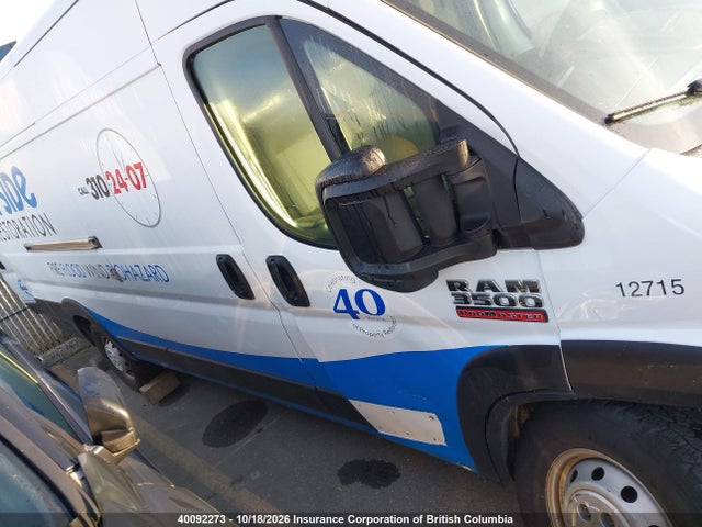 Продажа на аукционе авто 2020 Ram Promaster 3500 High Roof Extended 159 In. Wb, vin: 3C6URVJG0LE145512, номер лота: 40092273